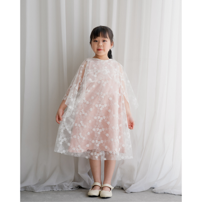 Ayaco Mini Pearl Lace Dress