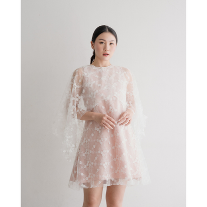 Ayaco Pearl Lace Dress