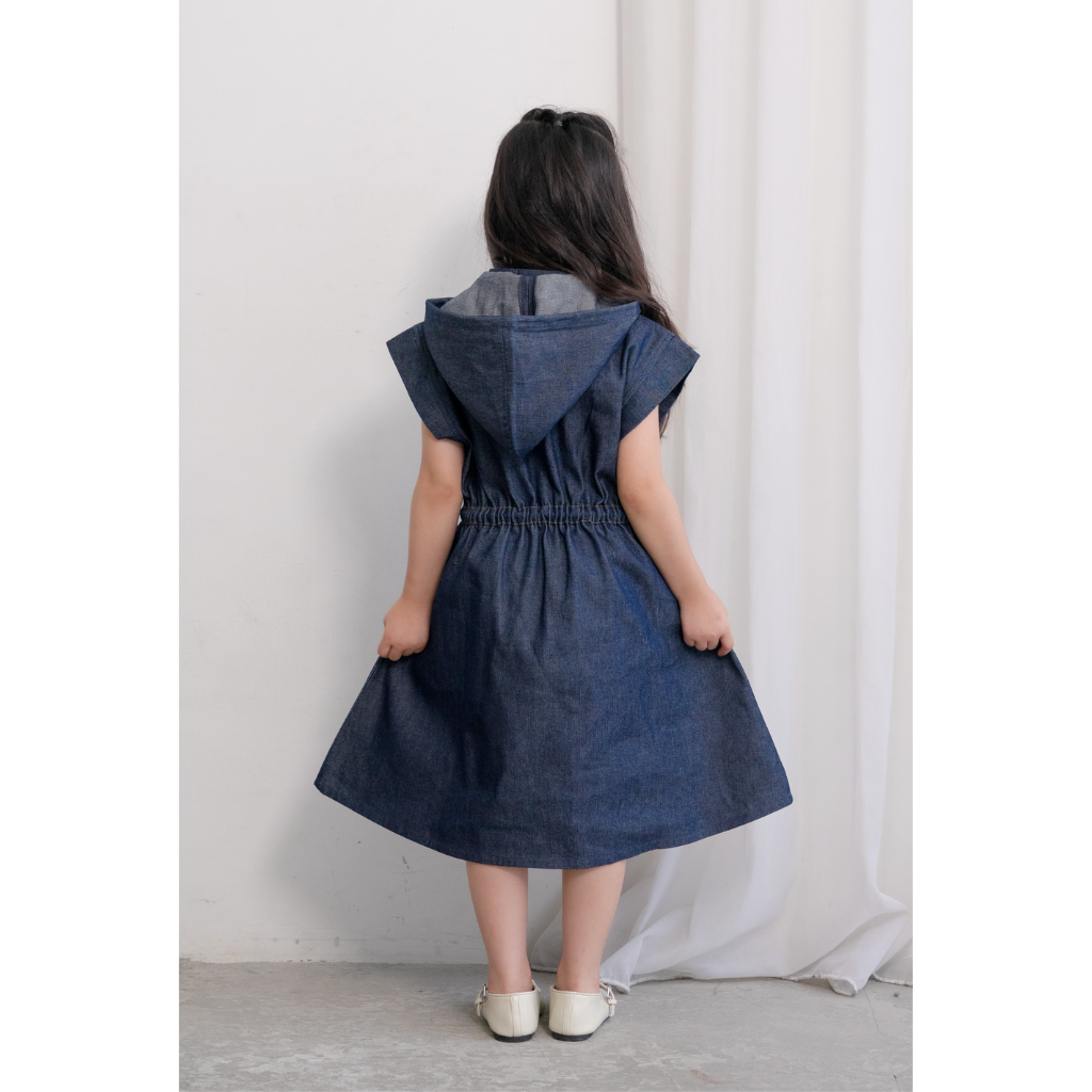 Ayaco Mini I-dle Denim Dress
