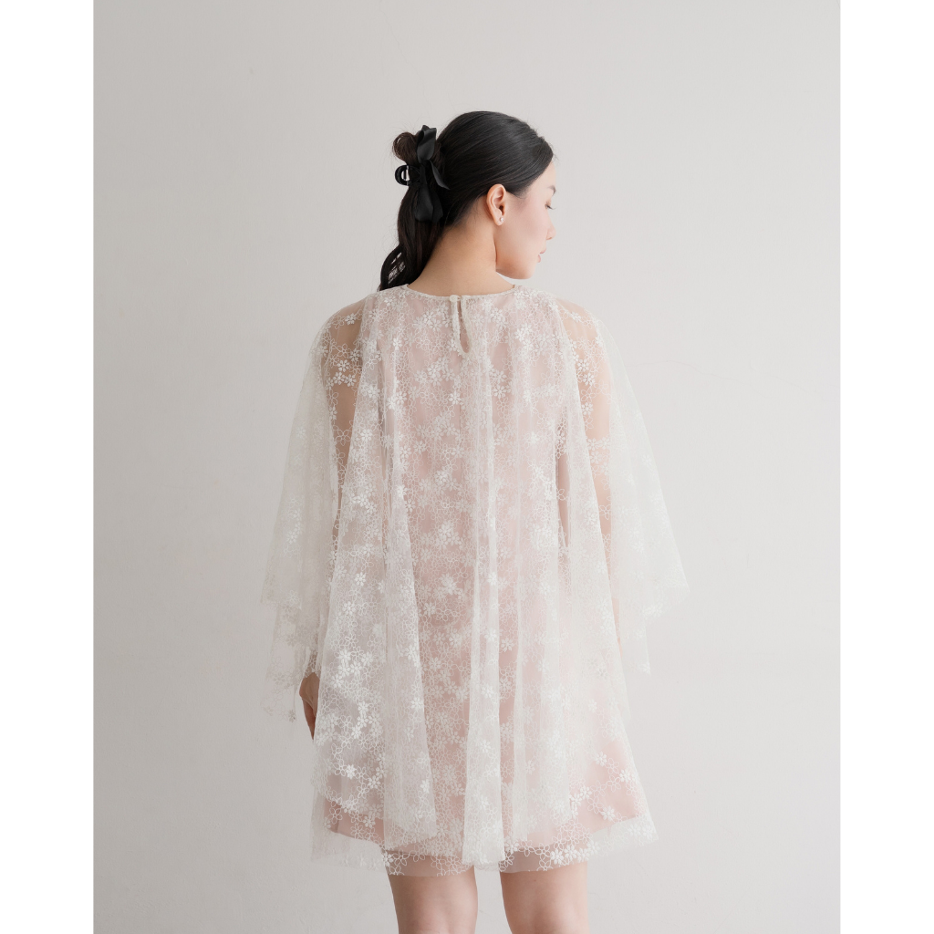 Ayaco Pearl Lace Dress