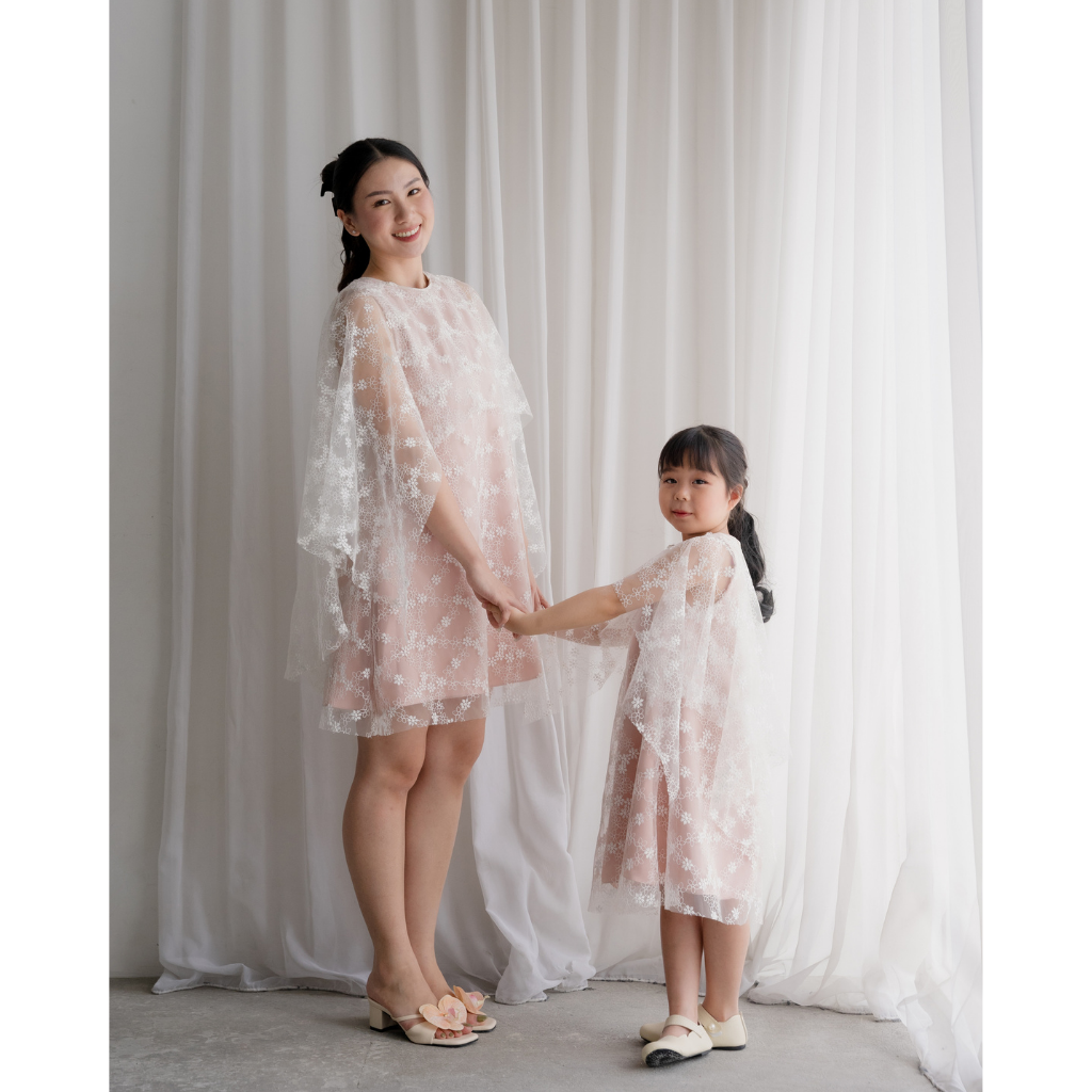 Ayaco Pearl Lace Dress
