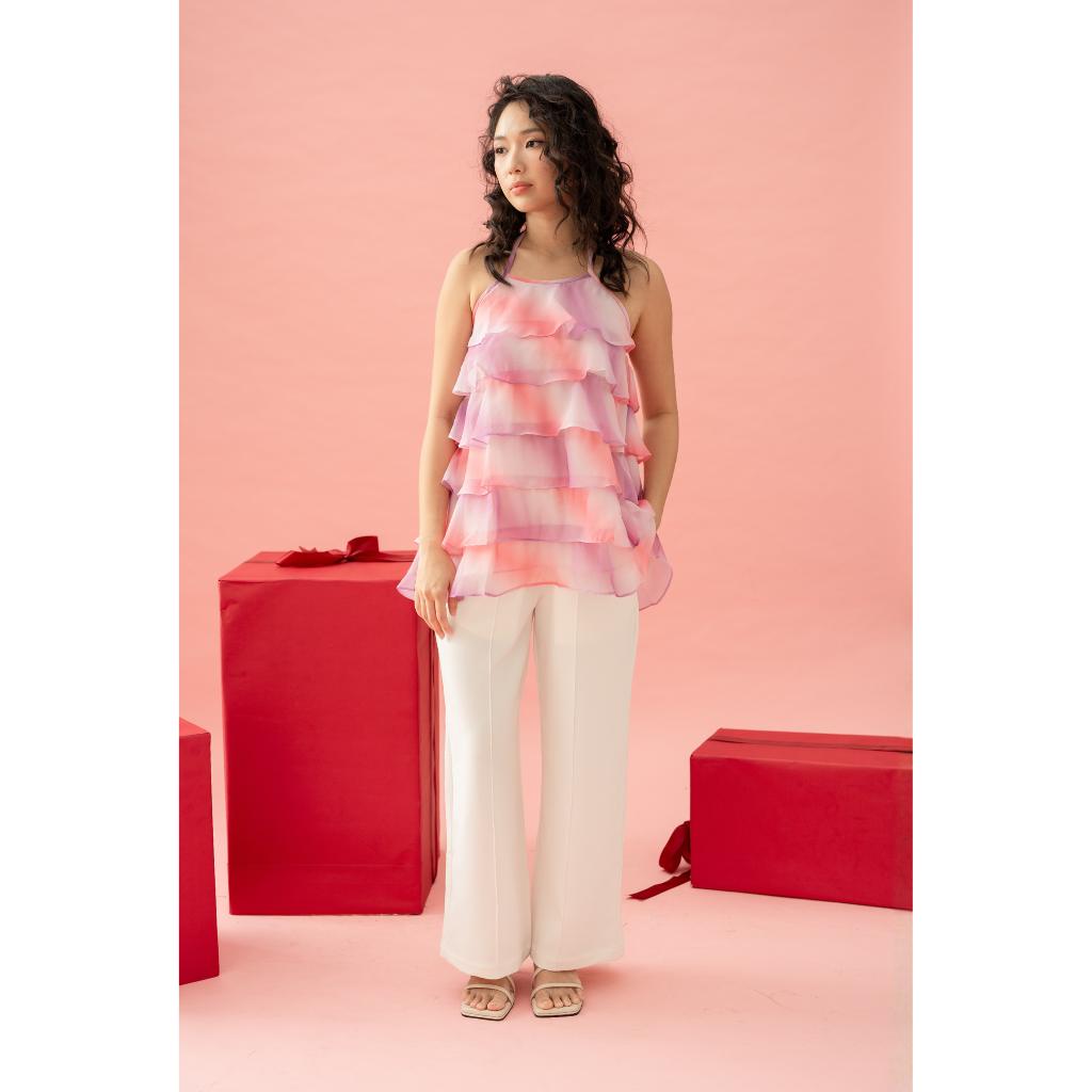 Ayaco Eun Yul Ruffle Tiered Set