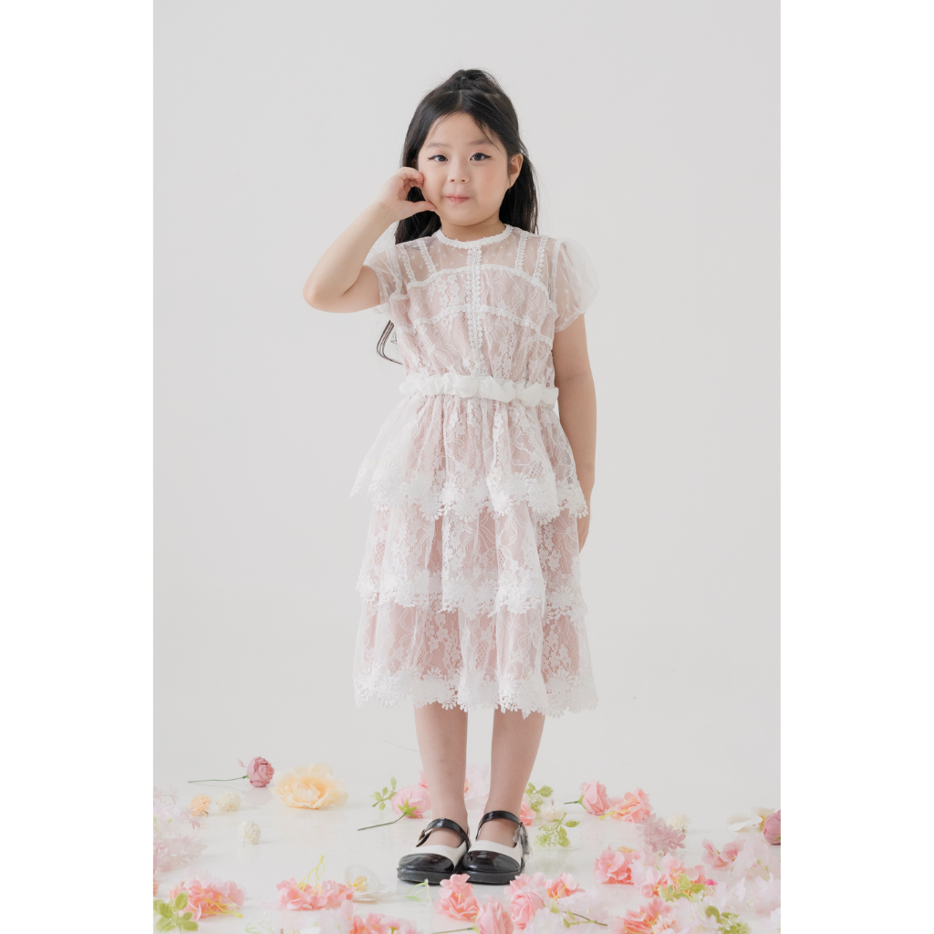 Ayaco Mini Yoo Ra Lace Dress