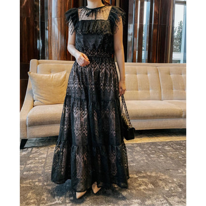 Ayaco Hanni Maxi Dress (Black)