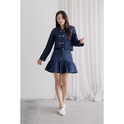 Ayaco Luna Denim Set (Top)