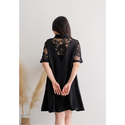 Ayaco Hye kyo set dress - black