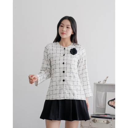 Ayaco Tara plaid outer