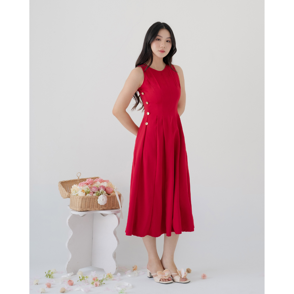 Ayaco Tommy Midi Dress