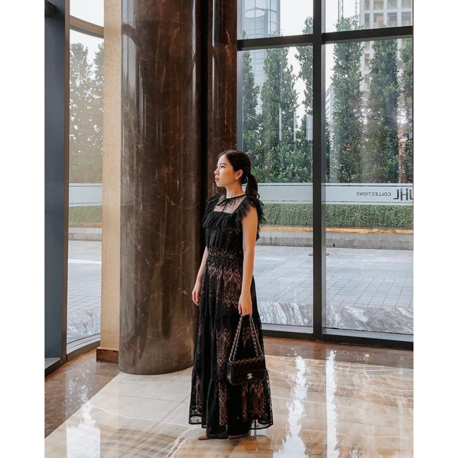 Ayaco Hanni Maxi Dress (Black)