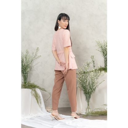 Bundle Suli Top + Youngji Trousers (Mocca)