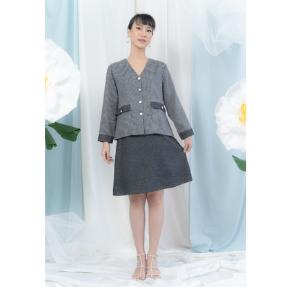 Kora Tweed Top
