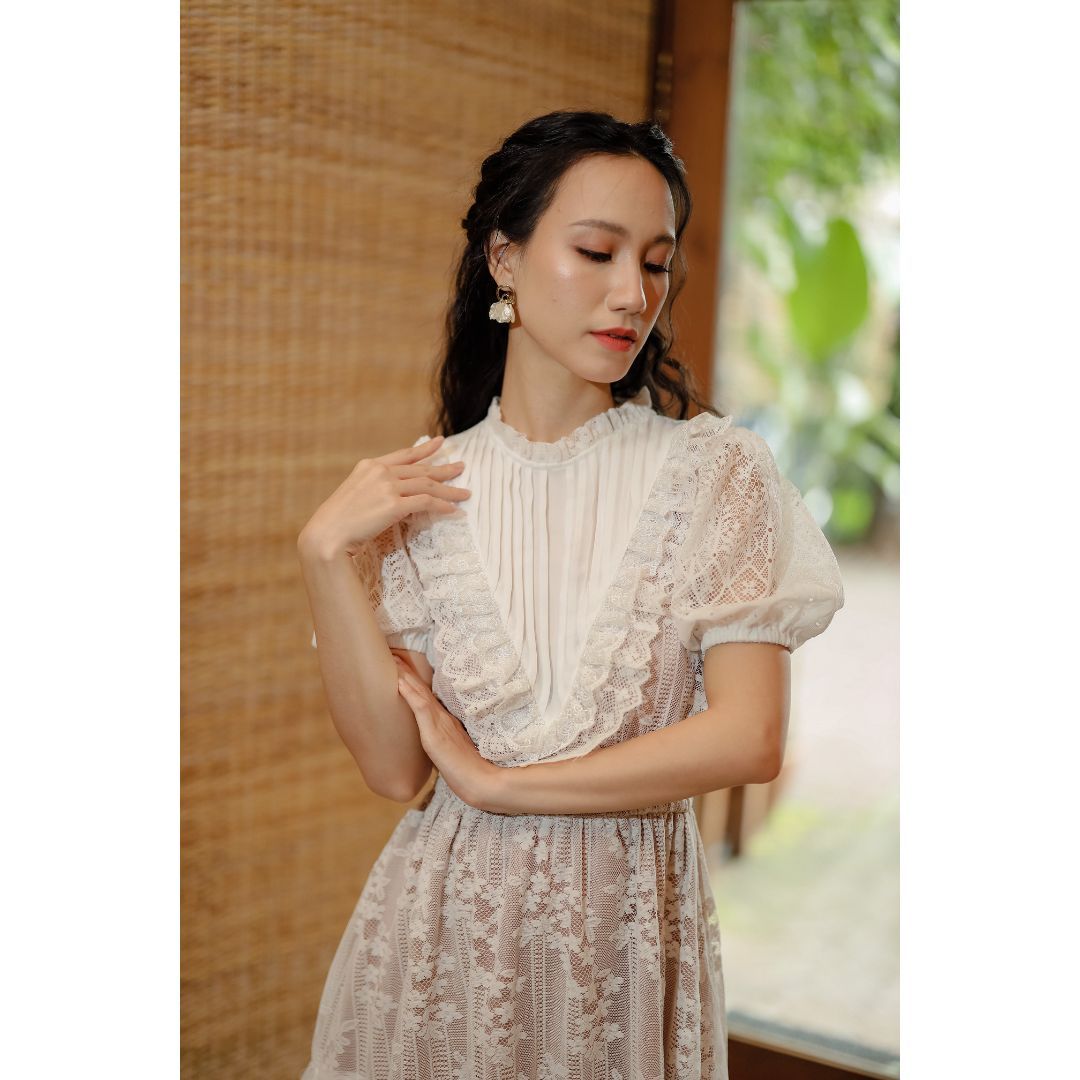 Bundle Byeol Lace Dress + Mini Byeol Lace Dress