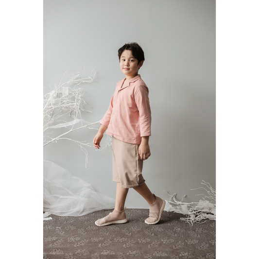 Bundle Mini Haewon Linen Shirt + Mini Sohyun Shorts