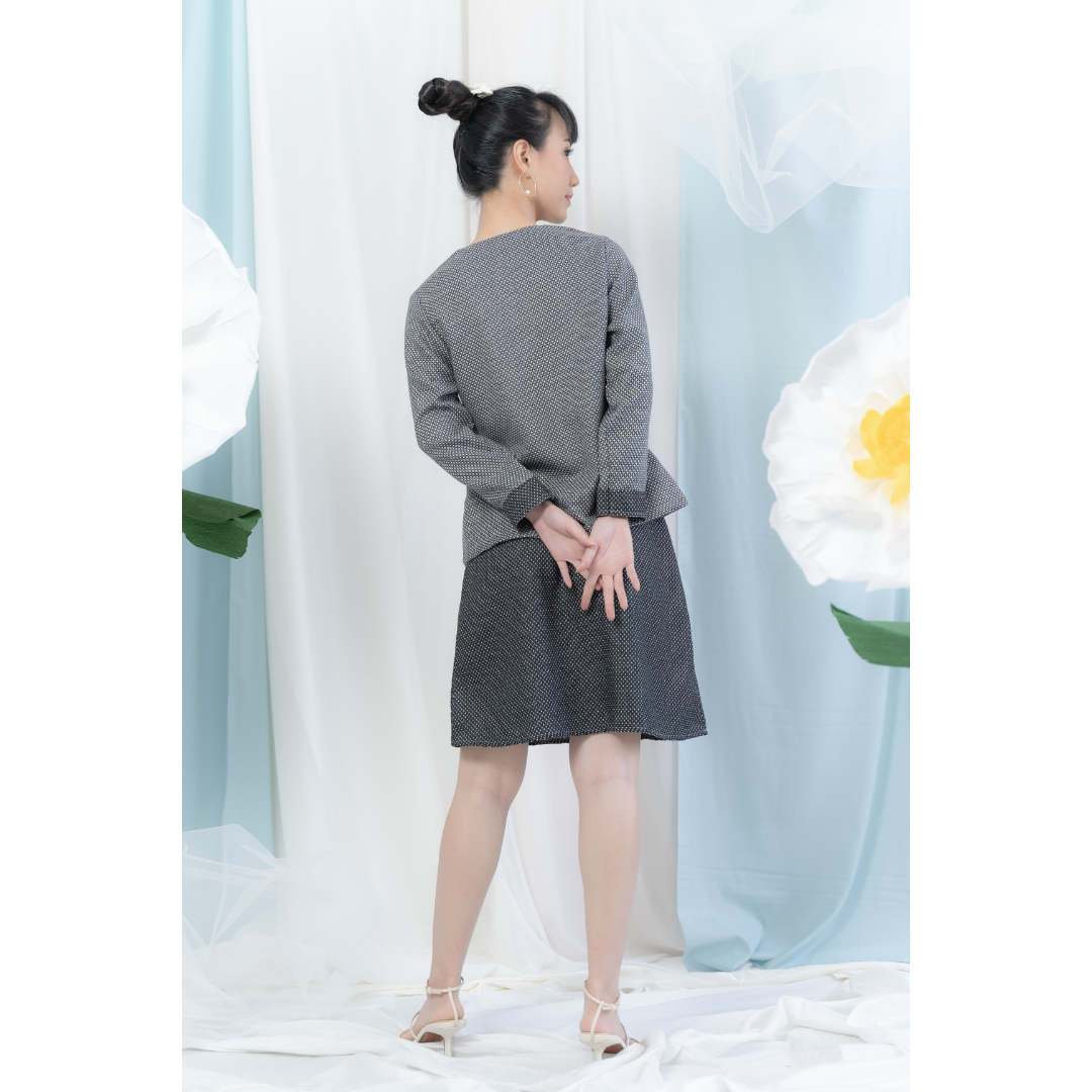 Kora Tweed Top