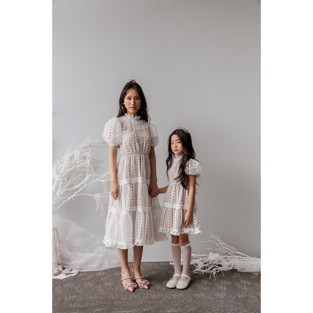 Bundle Siwon Lace Dress + Mini Siwon Lace Dress