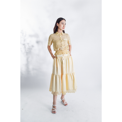 Ga In Midi Skirt