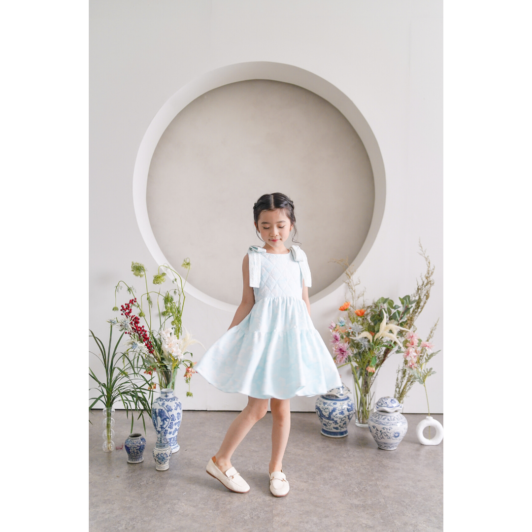 Mini Chaewon Dress (Airy Blue)