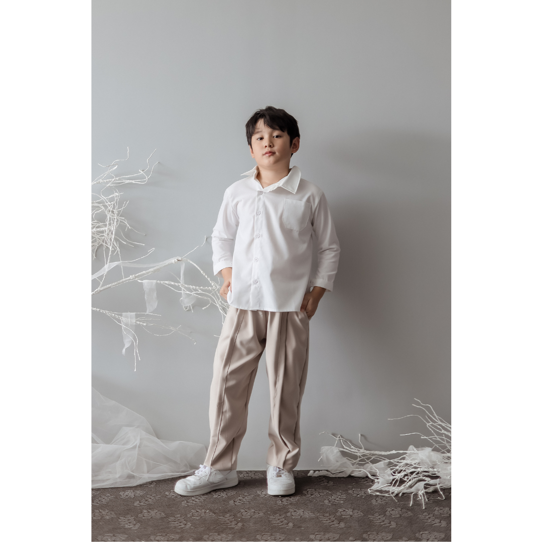 Bundle Mini Siwon Linen Shirt + Mini Siwon Trousers