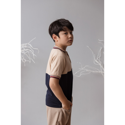 Bundle Mini Yejin Polo Shirt + Mini Sohyun Shorts