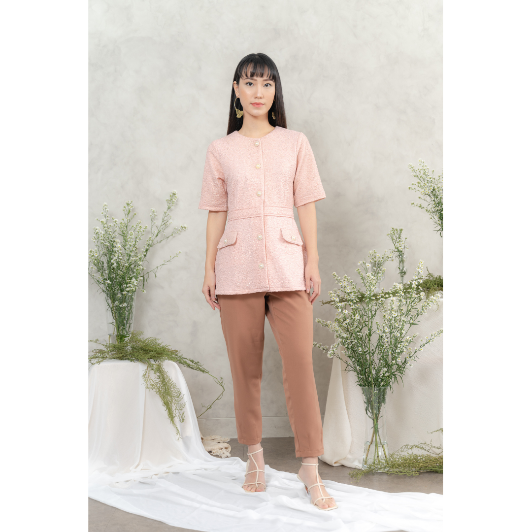 Bundle Suli Top + Youngji Trousers (Mocca)