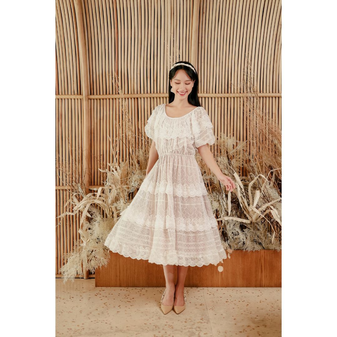Bundle Yoona Lace Dress + Mini Yoona Lace Dress
