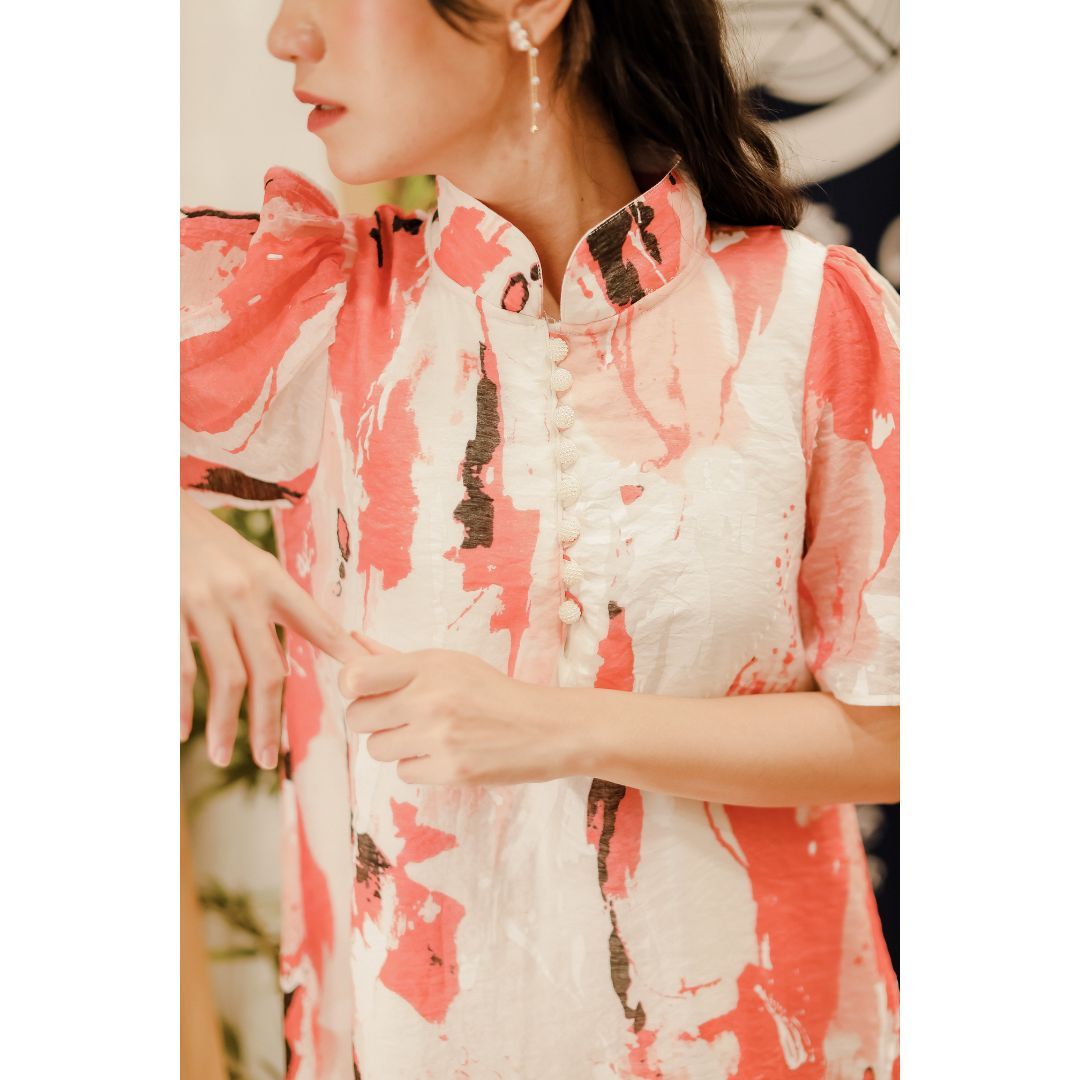 Ayaco x Diana Yao Yao Flared Dress