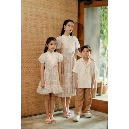 Bundle Byeol Lace Dress + Mini Byeol Set