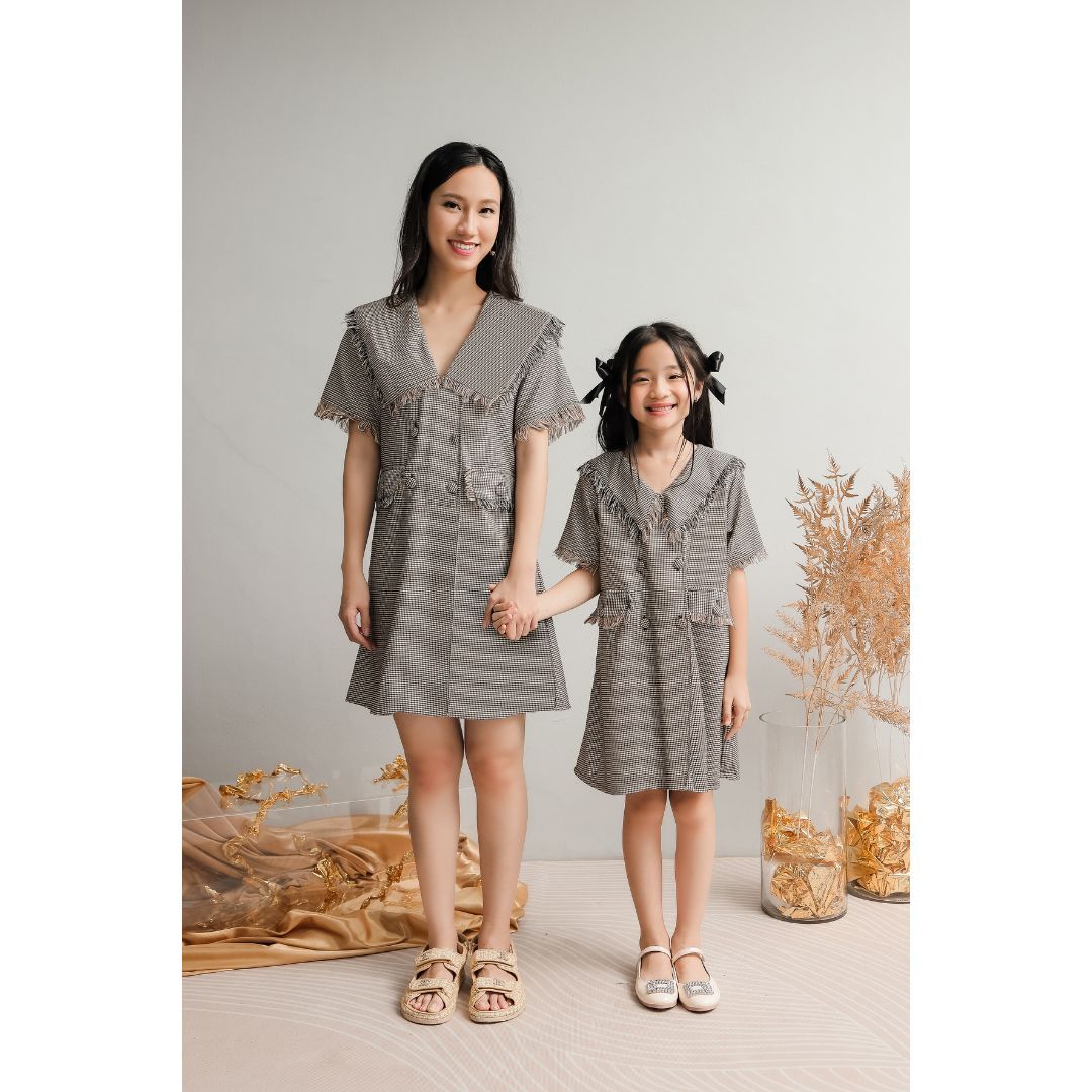 Ayaco Mini Somi Checkered Dress