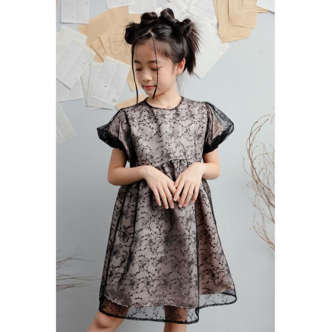 Mini Cho Rong Lace Dress