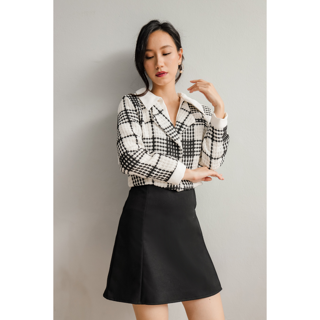 Mi Ran Tweed Set