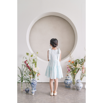 Mini Chaewon Dress (Airy Blue)