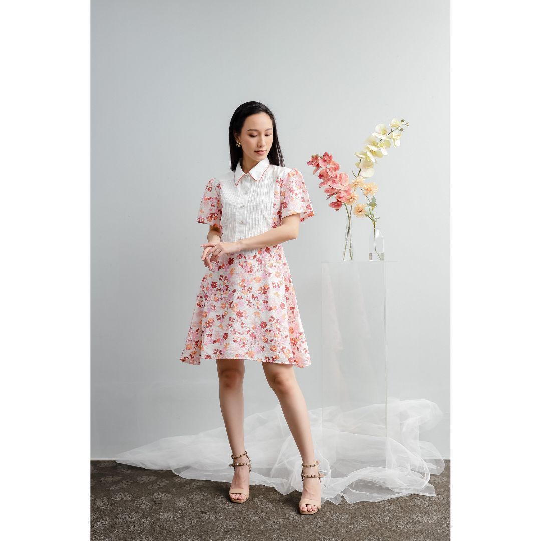 Ae Jin Floral Dress
