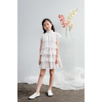 Bundle Rose Lace Dress + Mini Rose Lace Dress