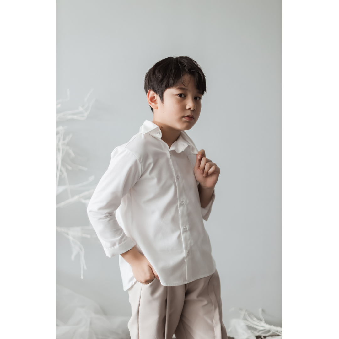 Bundle Mini Siwon Linen Shirt + Mini Siwon Trousers