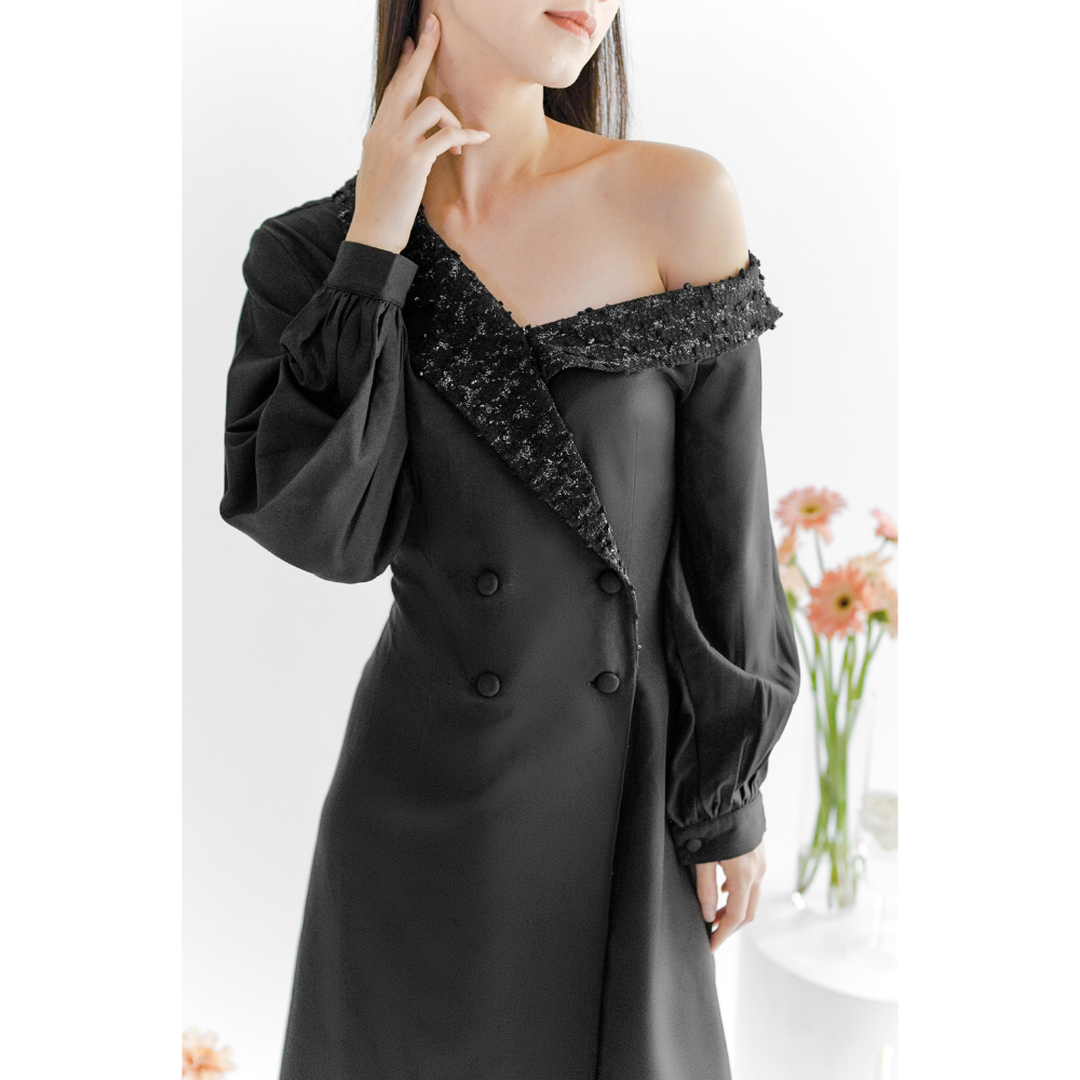 Hio Blazer Dress