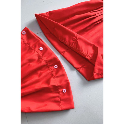 Si Woo Dress (Red)