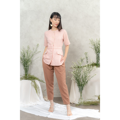 Bundle Suli Top + Youngji Trousers (Mocca)