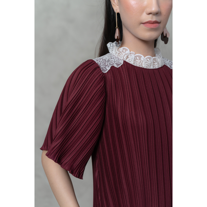 Ayaco Jin Ae Dress (Wine)
