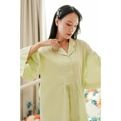 Si Woo Dress (Lime)