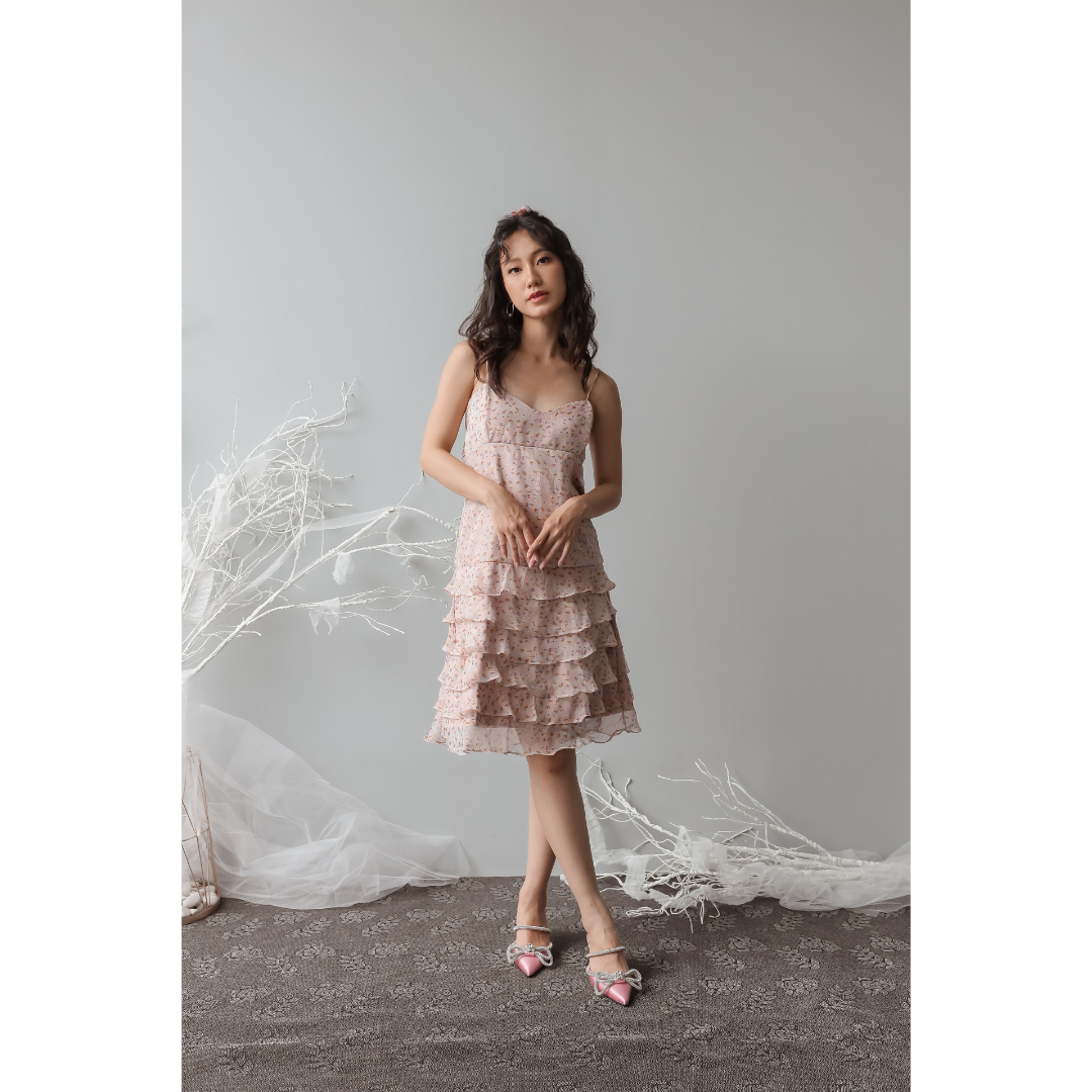 Hwani Ruffle Dress