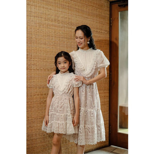 Bundle Byeol Lace Dress + Mini Byeol Lace Dress