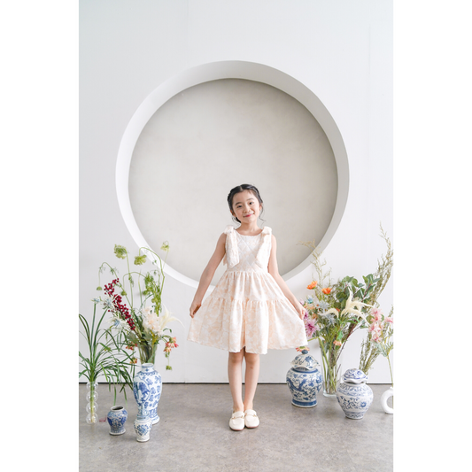 Mini Chaewon Dress (Buttercream)