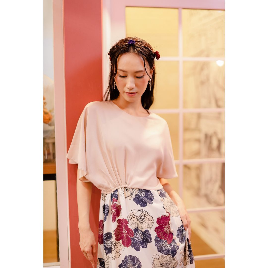 Ou Yang Draped Dress