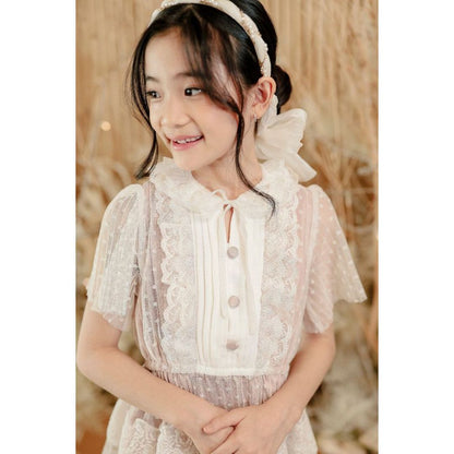 Mini Winter Lace Dress