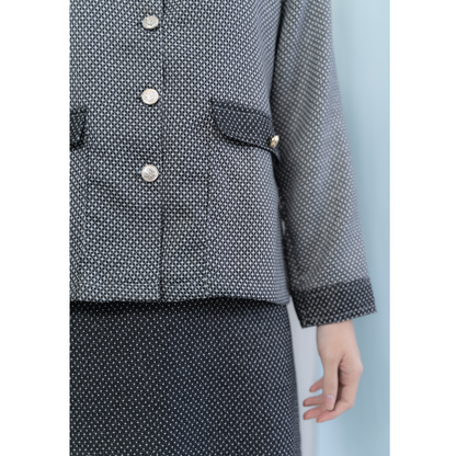 Kora Tweed Top