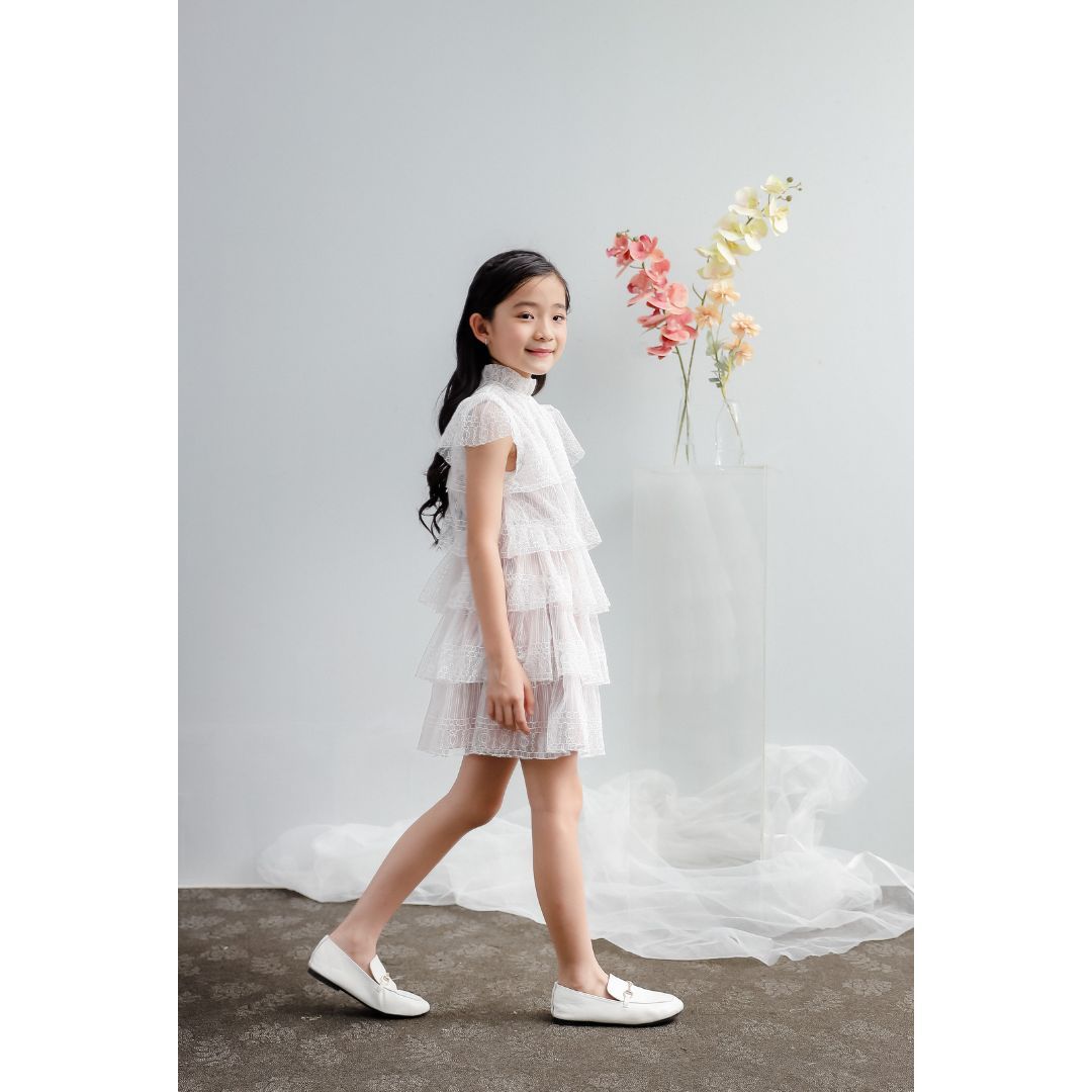 Mini Rose Lace Dress