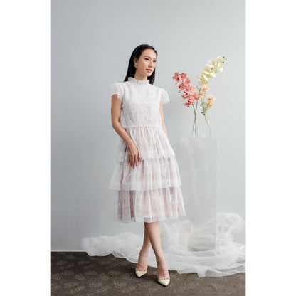 Bundle Rose Lace Dress + Mini Rose Lace Dress