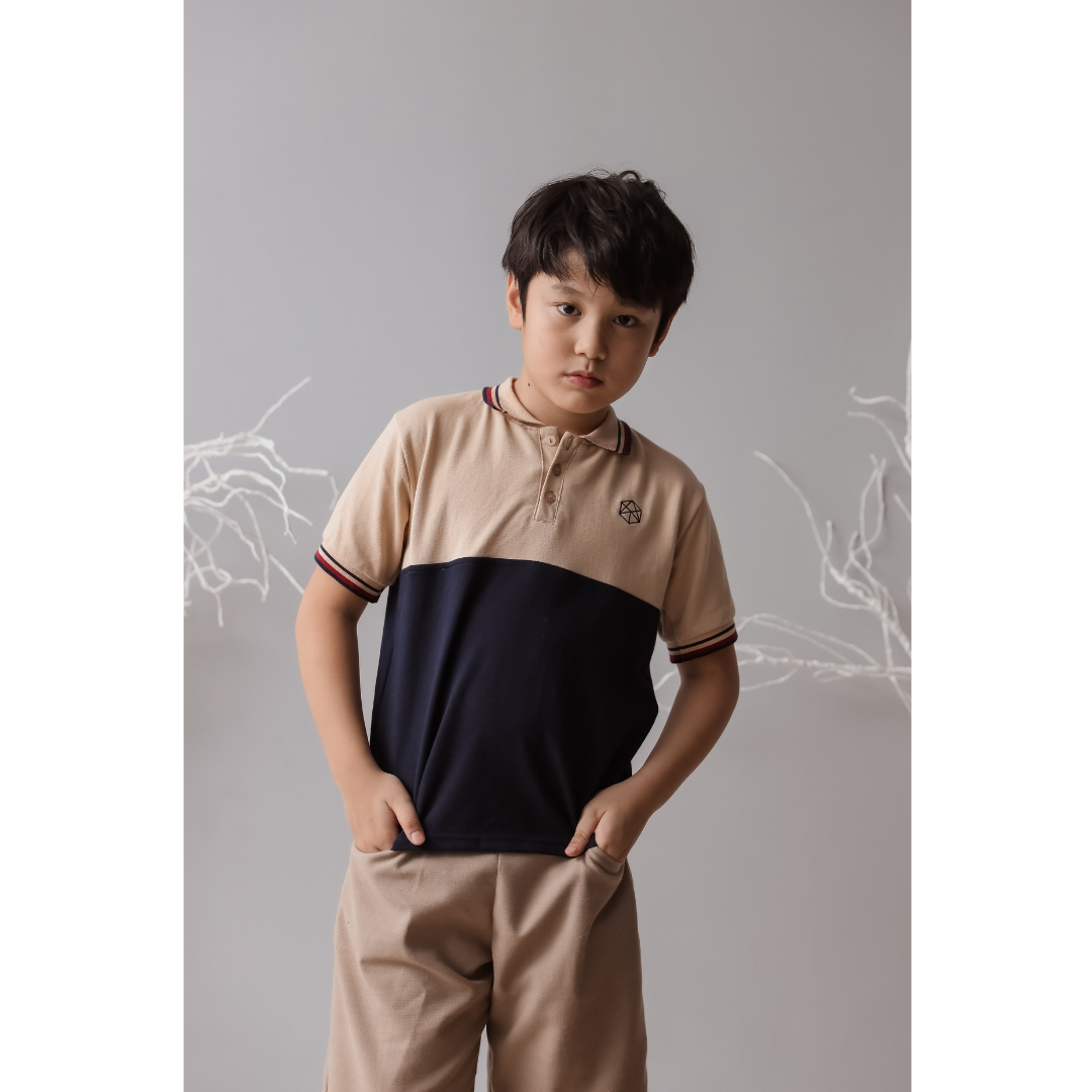 Bundle Mini Yejin Polo Shirt + Mini Sohyun Shorts