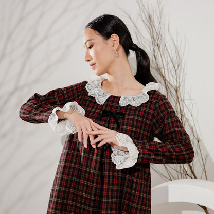 Hye Ji Checkered Dress