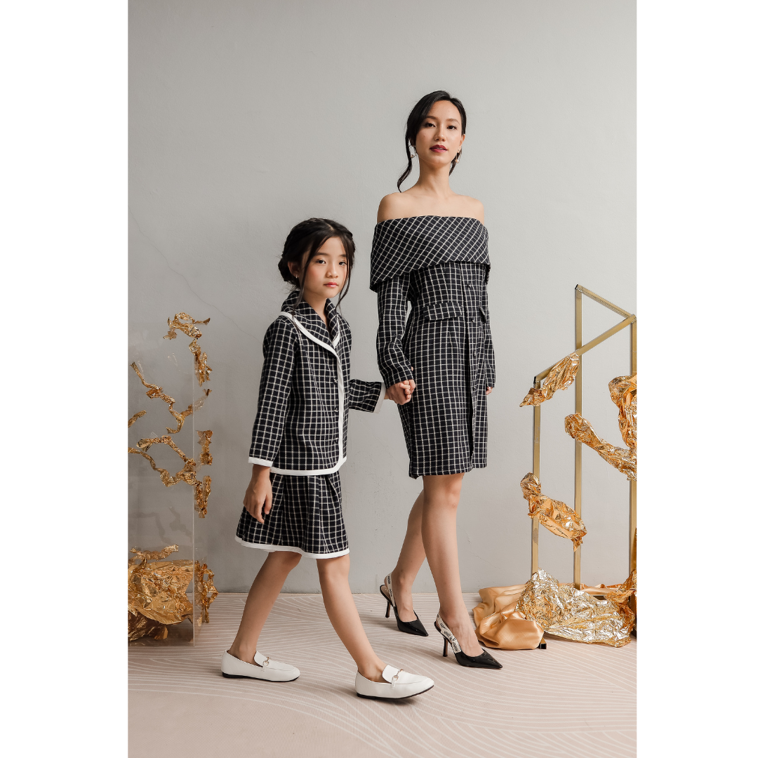 Sa Rang Tweed Dress